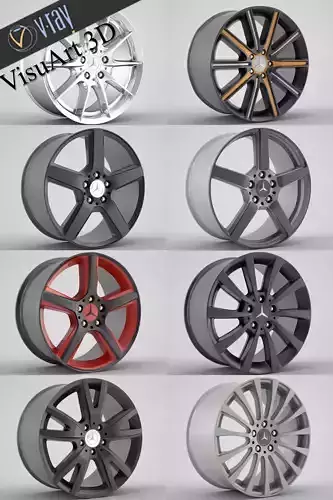 mercedes CLS Rims collection