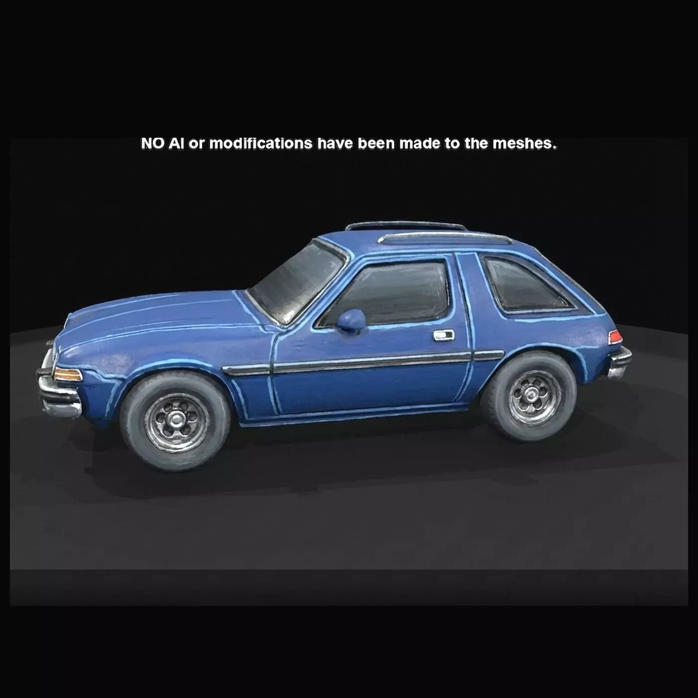 1-87 AMC Pacer - 1975 Print Ready STL 3D print model