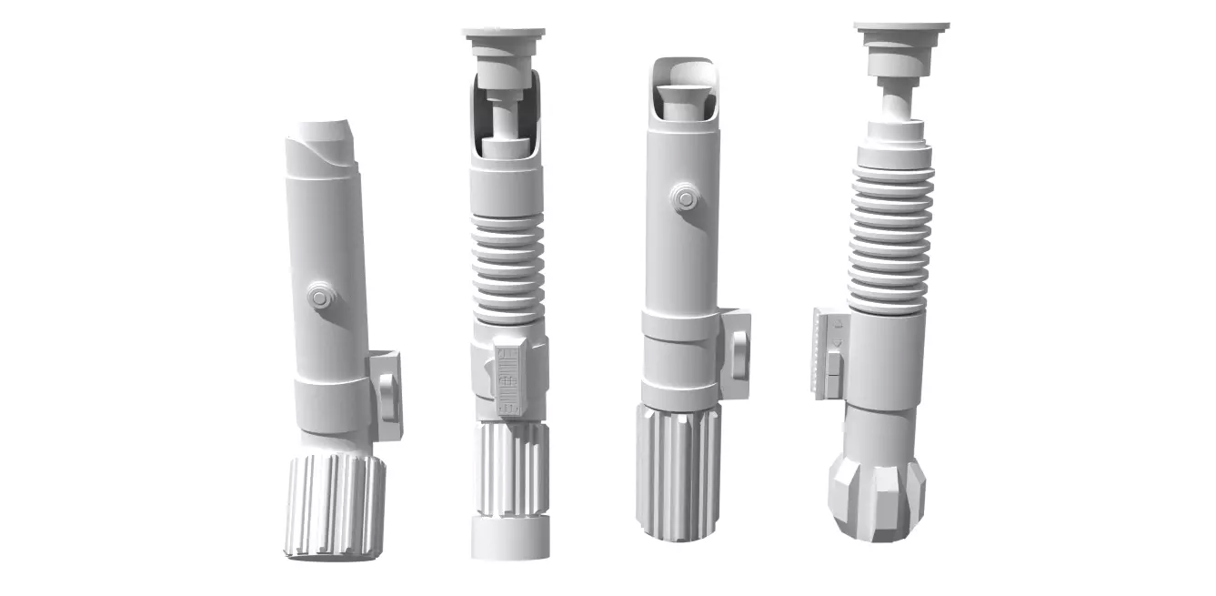Custom Lightsabers 3D print model