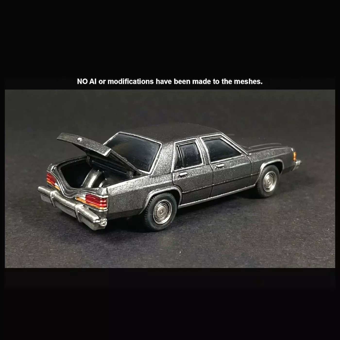 1-87 1980 Cadillac Seville Print Ready STL 3D print model