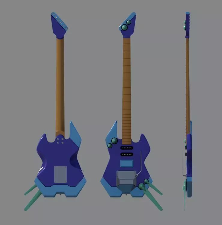 Superstrat for DX VF-19 3D print model