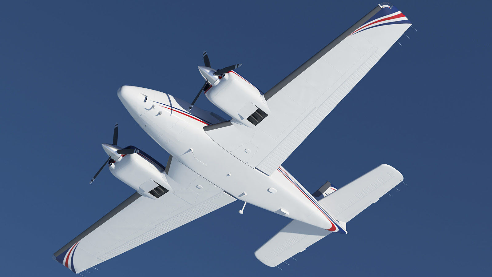 Beechcraft Baron G58 3D model_16