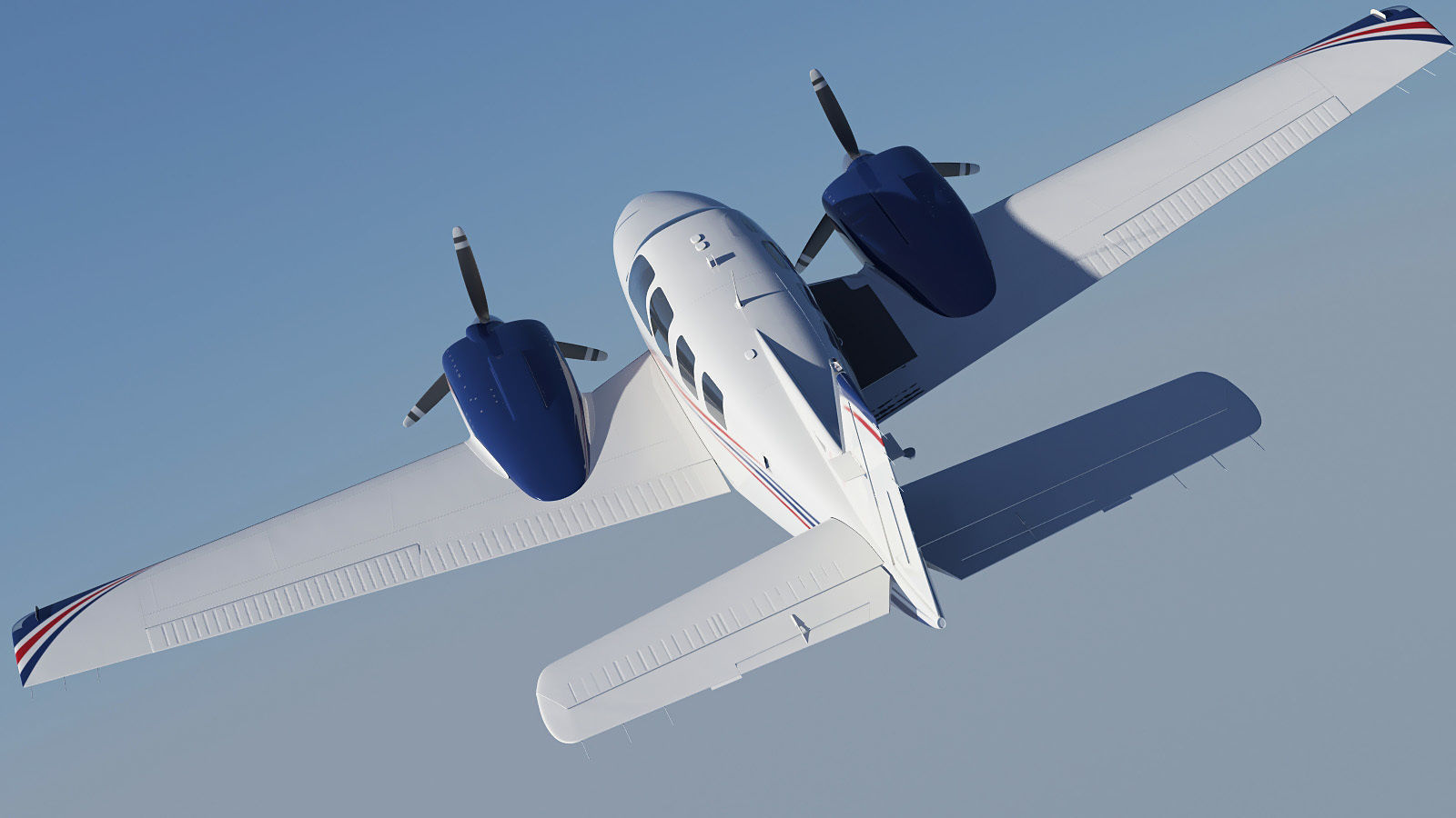 Beechcraft Baron G58 3D model_20