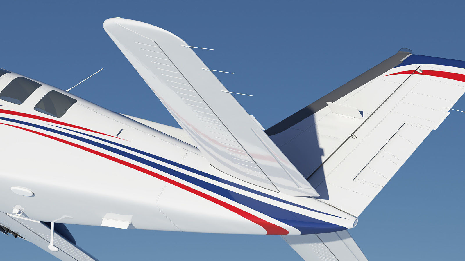 Beechcraft Baron G58 3D model_19