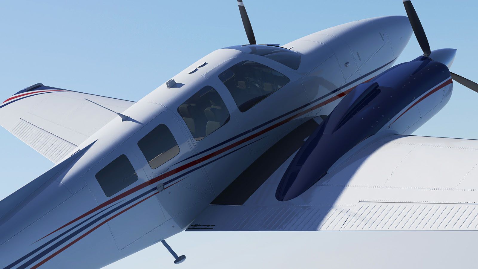 Beechcraft Baron G58 3D model_21