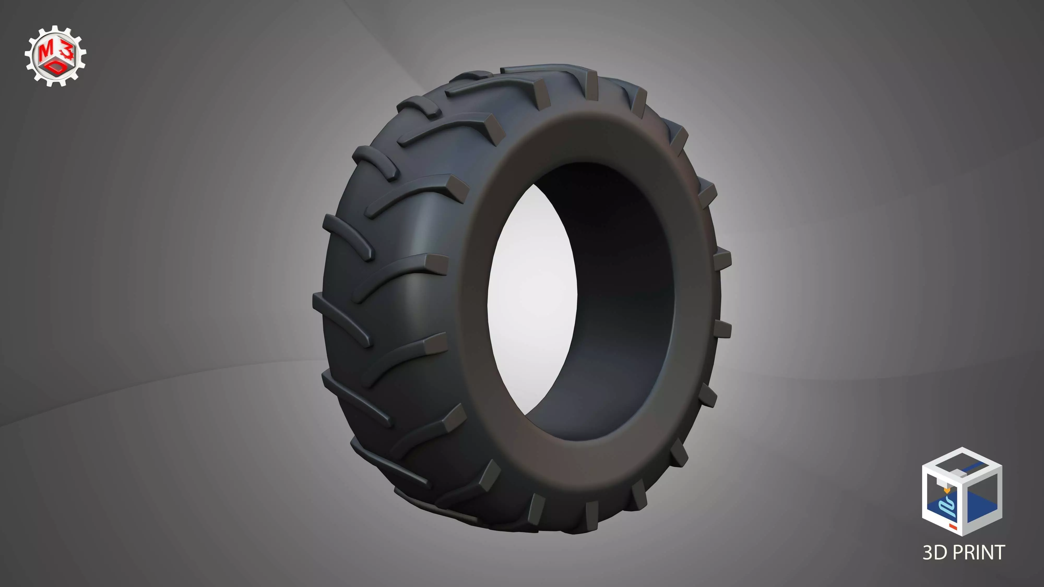 Rear Tire - Combine 1688 3D model