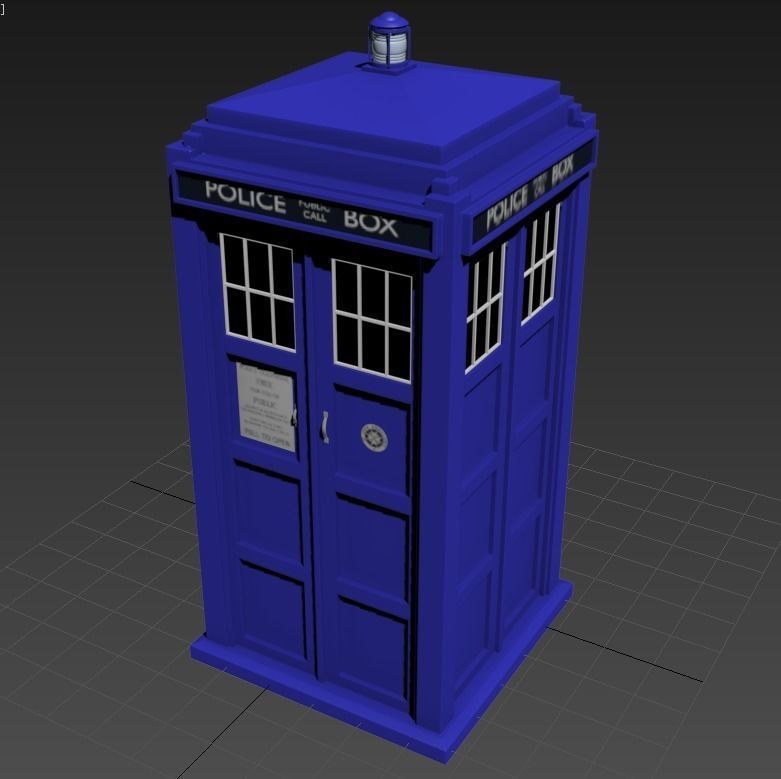 Tardis 3D model_5