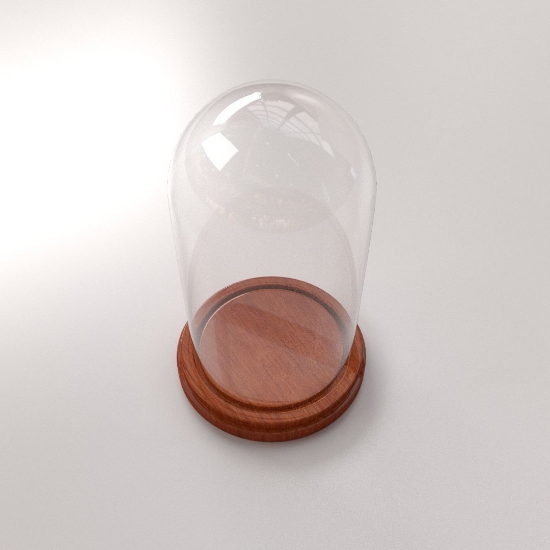 Dome Glass 3D model_1