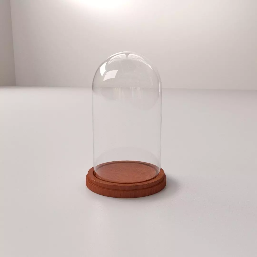 Dome Glass 3D model_0