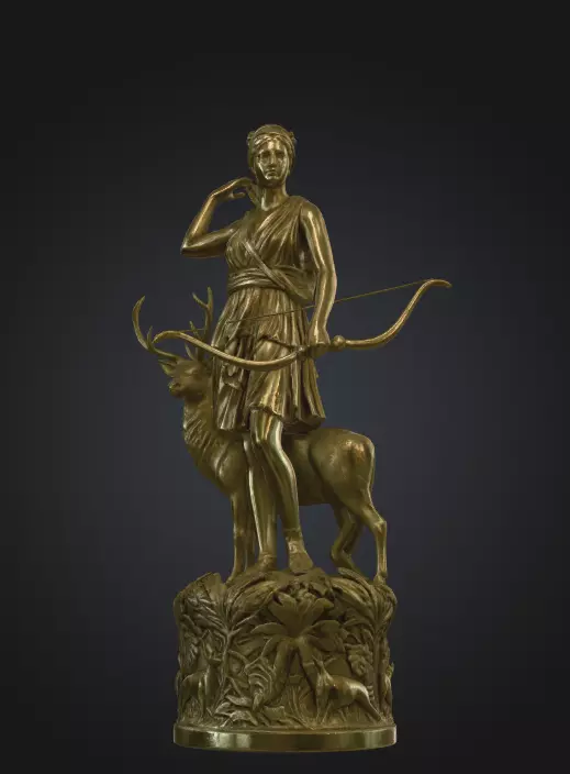 Artemis Golden Statue Texture