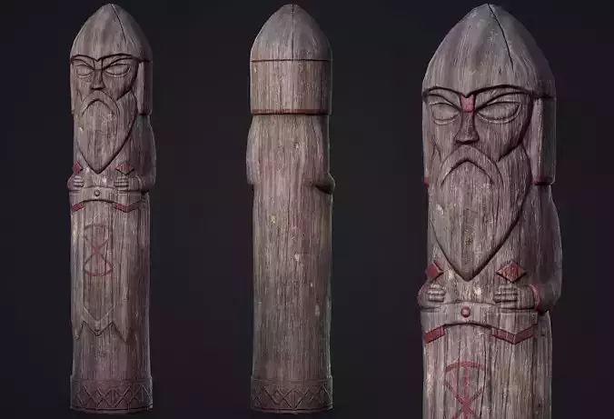 Wooden Totem 2