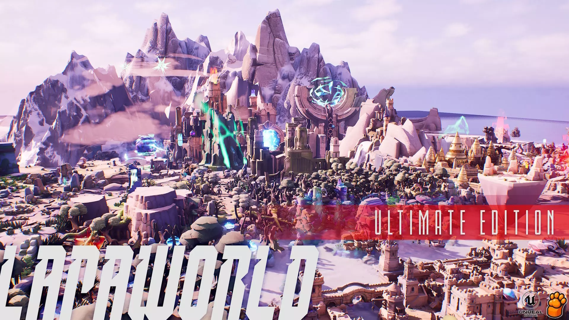 LAPAWORLD Ultimate Edition 5100 assets Low-poly 3D model