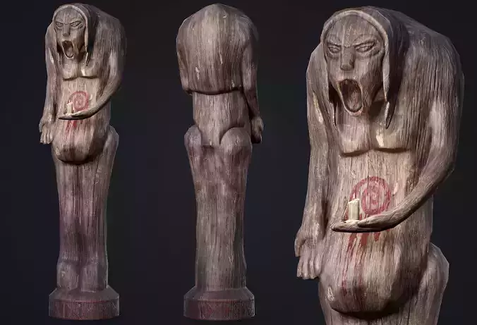 Wooden Totem 3