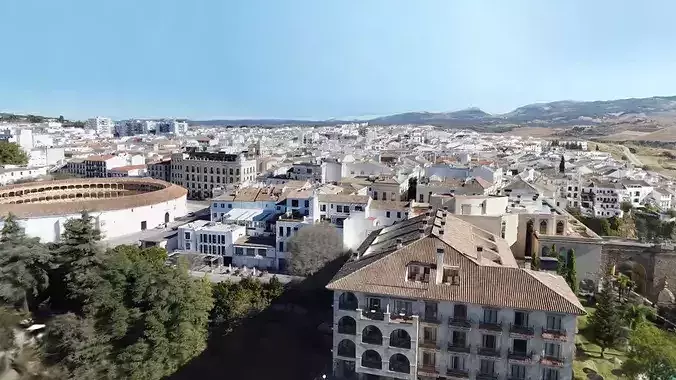 Ronda - Spanish Town Gaussian Splat
