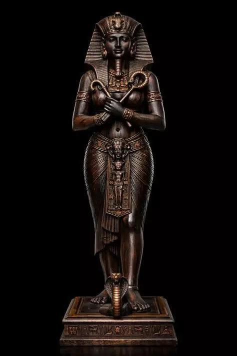Egyptian Goddess Egyptian Queen Sculpture Queen Statue 3D print model