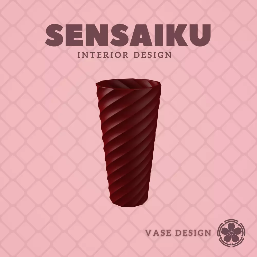 228 Cylinder V181 Twist and Taper Custom Vase Design 3D print model