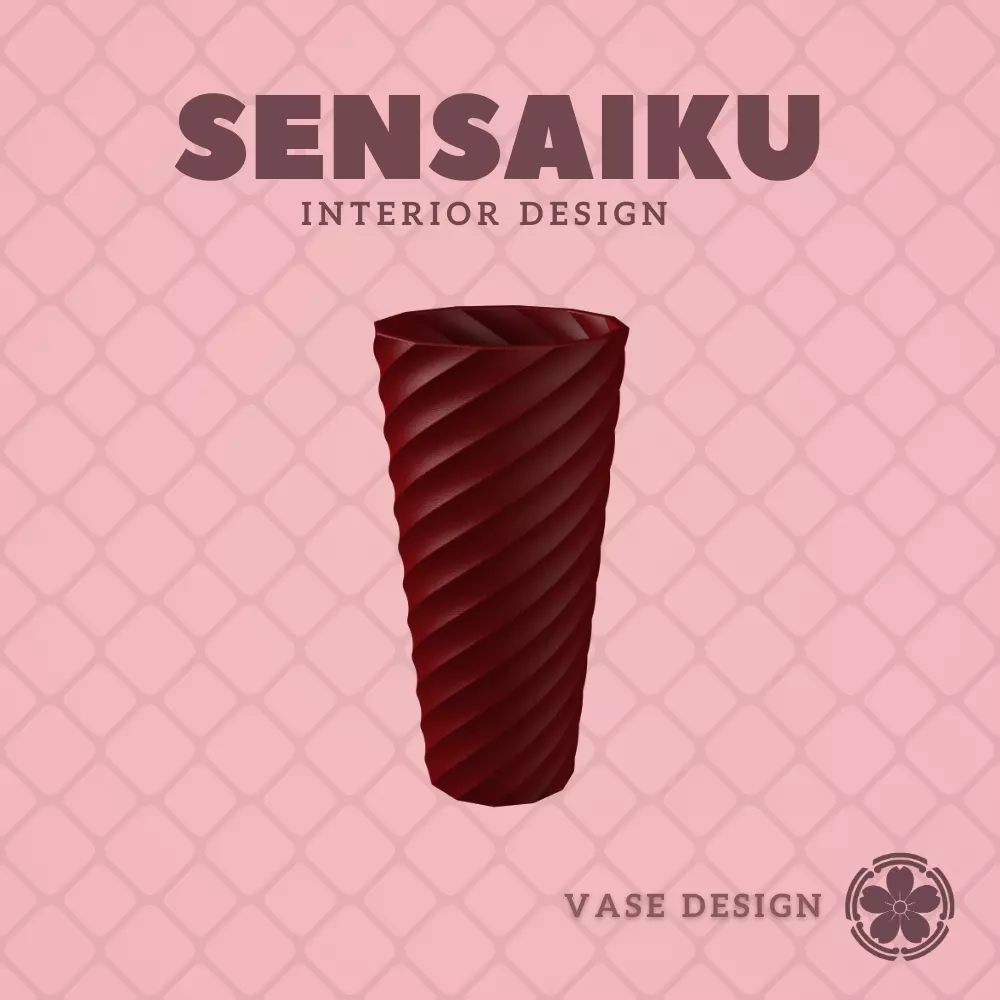 229 Cylinder V182 Twist and Taper Custom Vase Design 3D print model