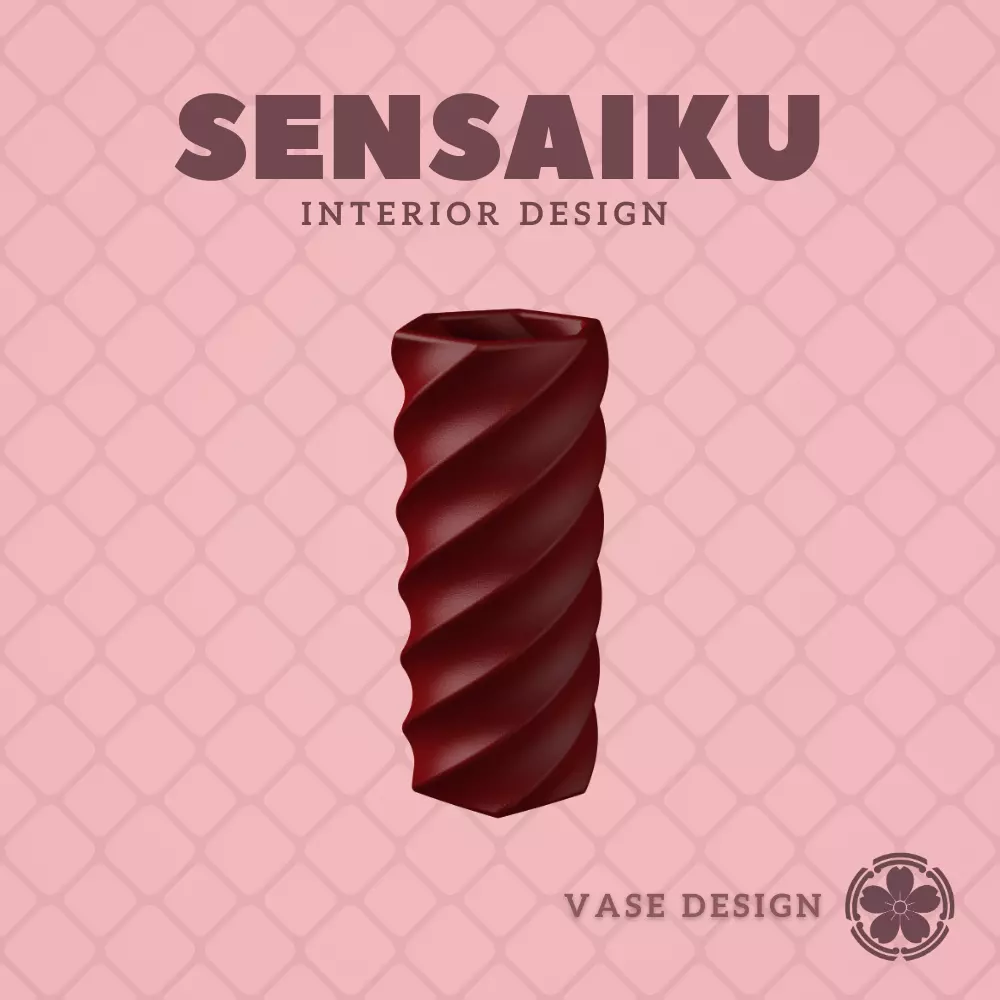 233 Cylinder V185 Twist and Taper Custom Vase Design 3D print model