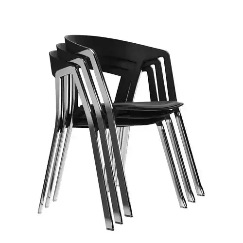 Kristalia Poule and Compas outdoor set