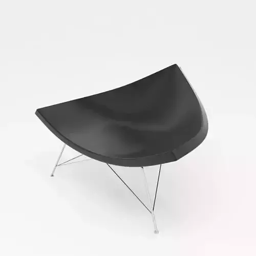  Minimalist cone chair 3D model 