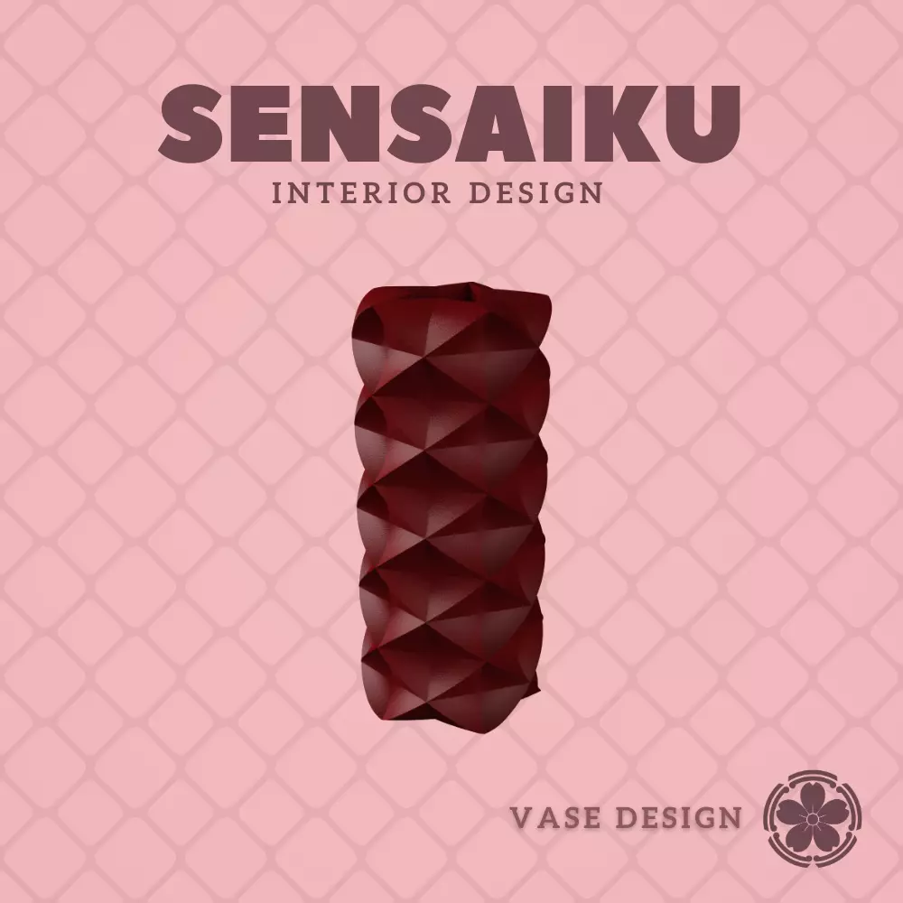 252 Cylinder - V252 Custom Vase Design - Ikebana Home Decoration 3D print model