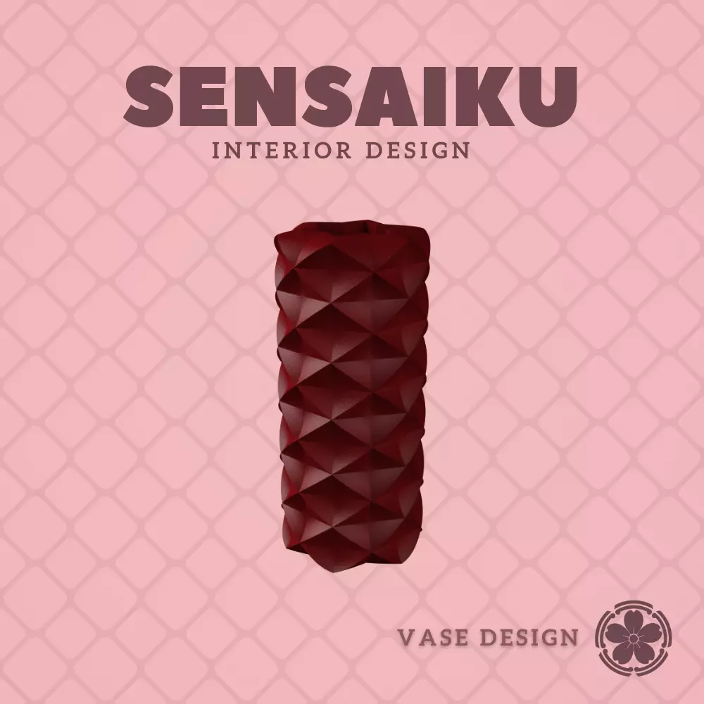 253 Cylinder - V253 Custom Vase Design - Ikebana Home Decoration 3D print model