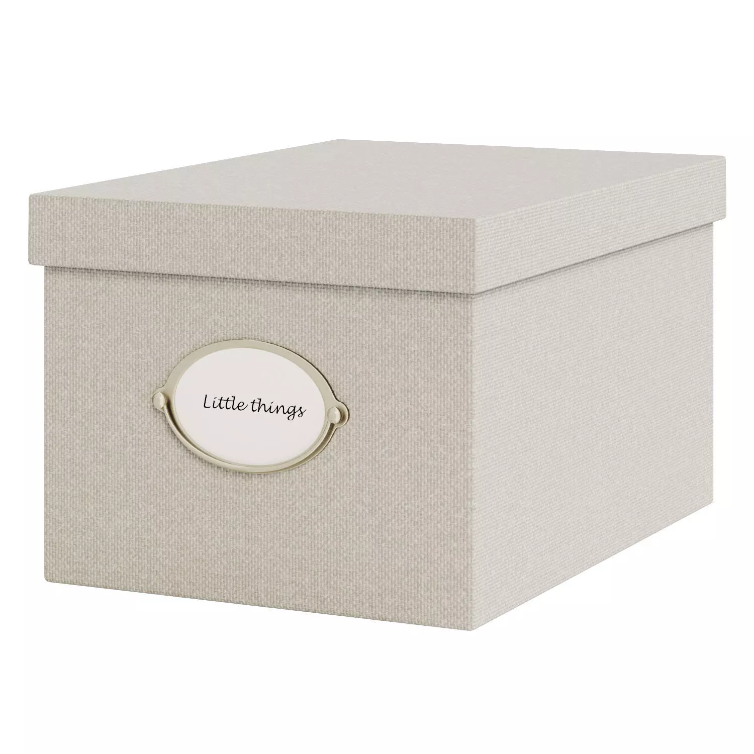 KVARNVIK Storage box with lid 3D model