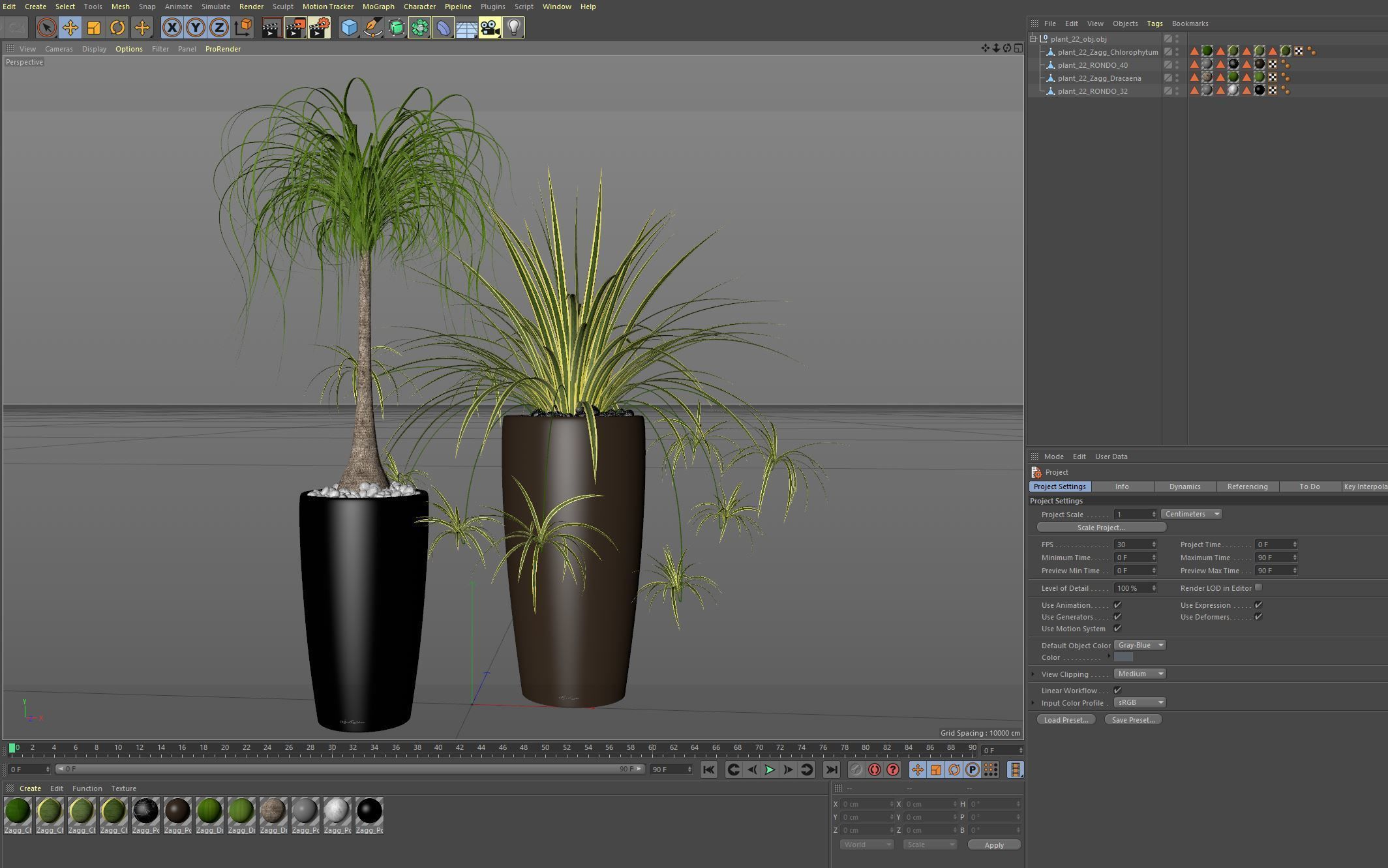 Plants collection 21 Lechuza Rondo 3D model_8