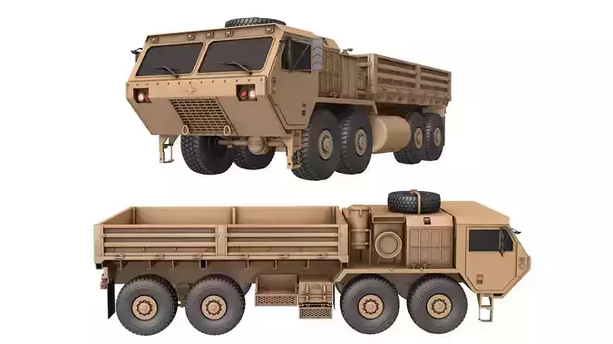 HEMTT A4 Cargo Truck - Army transport truck