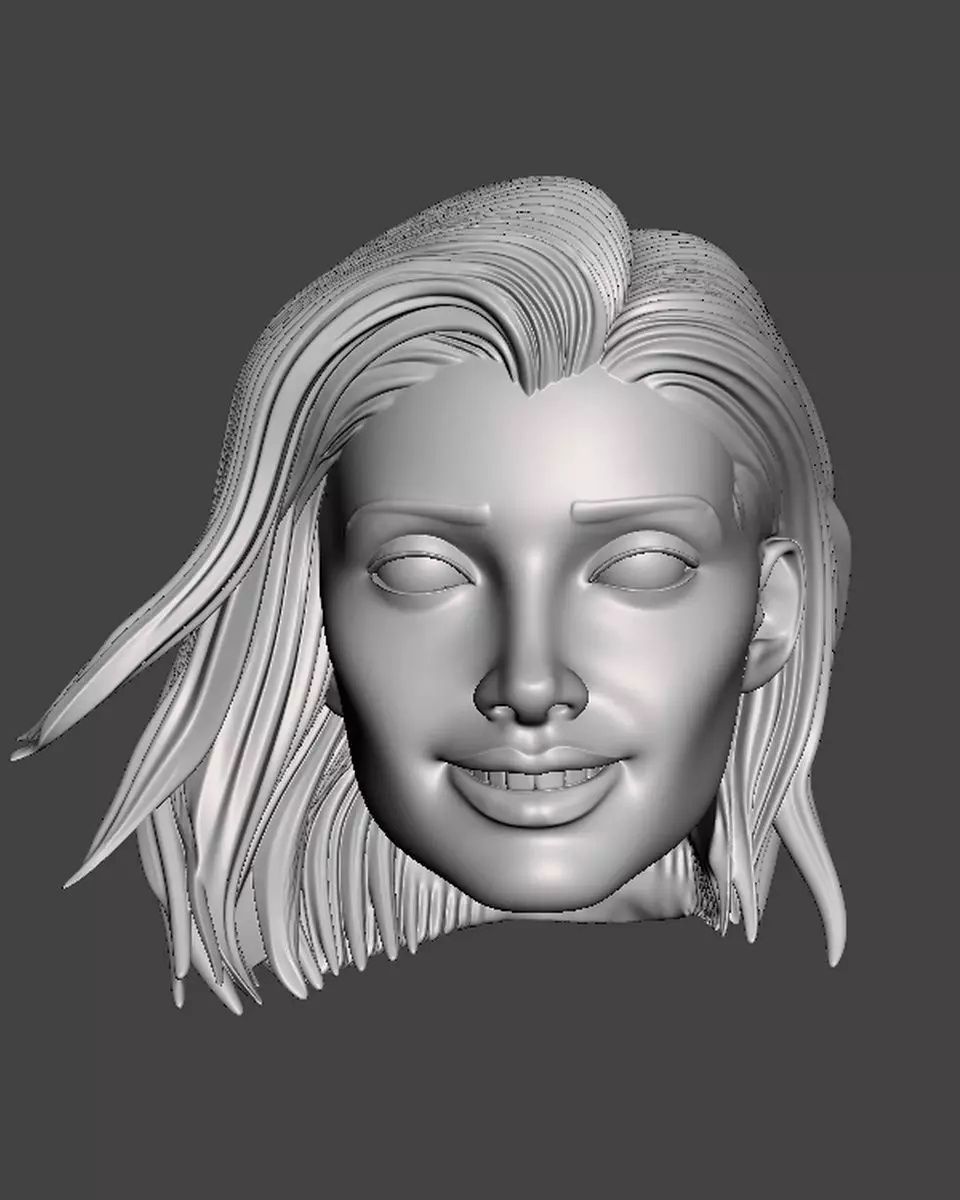 Lois Lane headsculpt head sculpt 3D print model