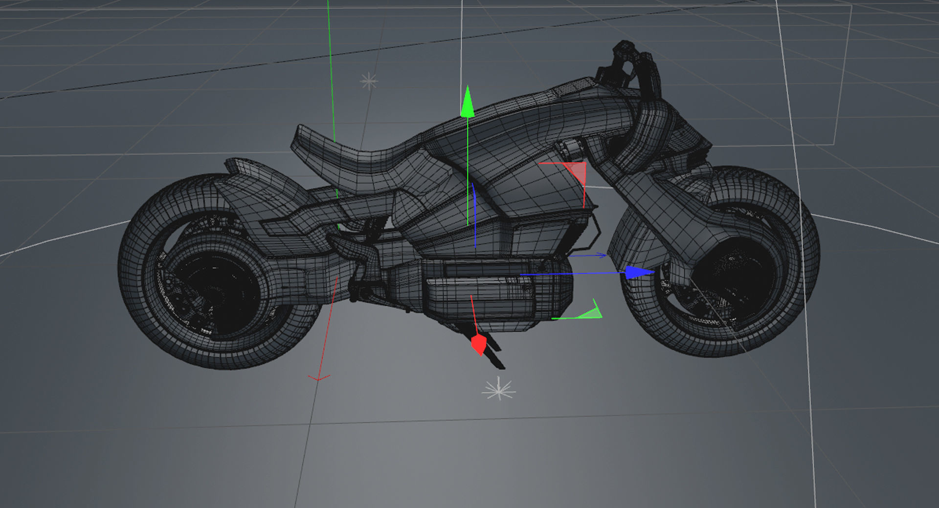 Future Flash Hybrid Bike  3D model_9