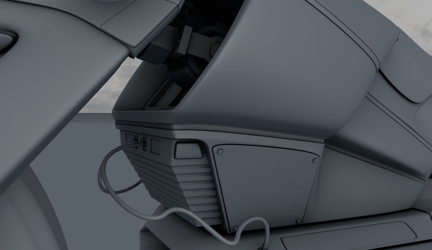 Future Flash Hybrid Bike  3D model_11