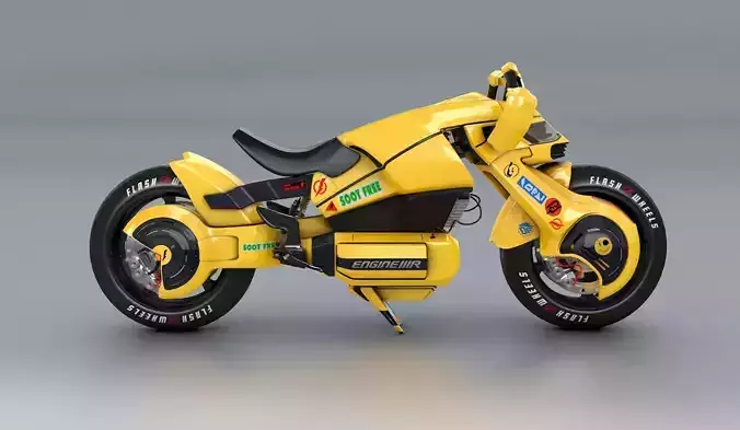 Future Flash Hybrid Bike  3D model