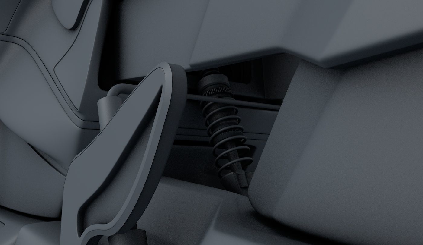 Future Flash Hybrid Bike  3D model_10