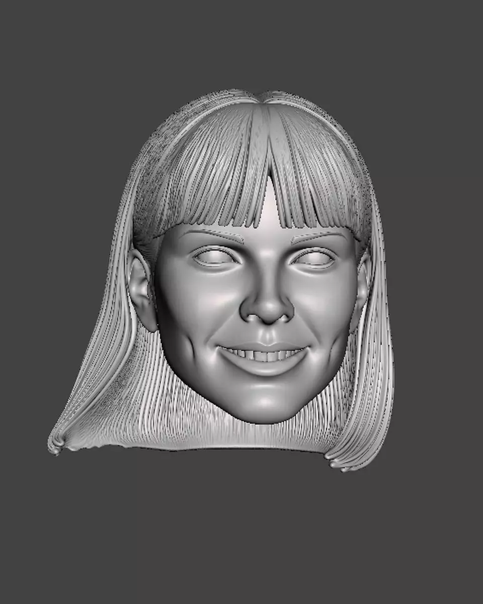 Lois Lane headsculpt head sculpt 3D print model