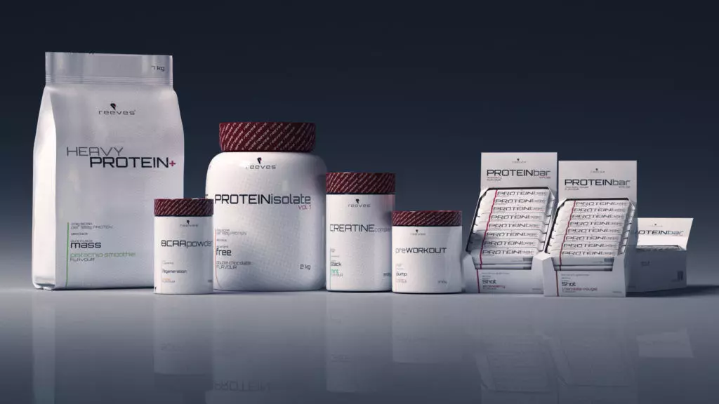 Supplements pack 3D model_0