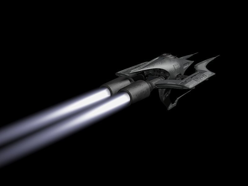 Fighter Spaceship 3D model_10