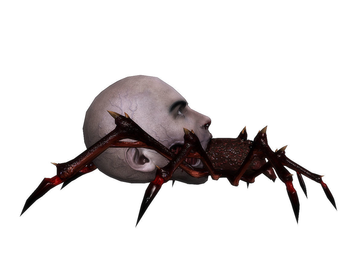 3Dfoin - Terror Spider Low-poly 3D model_3