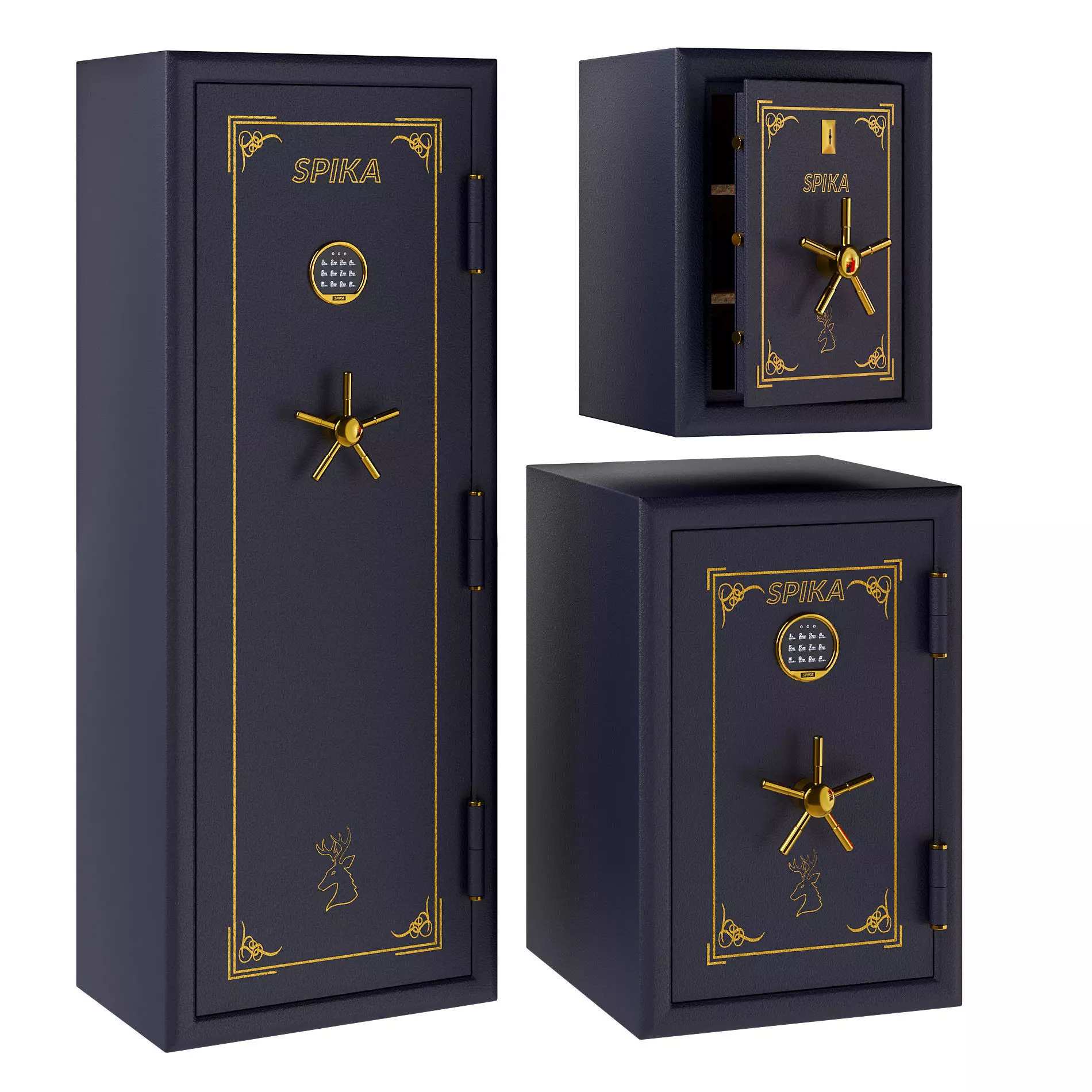 SPIKA PREMIUM Elite Premium Safe Set 3D model