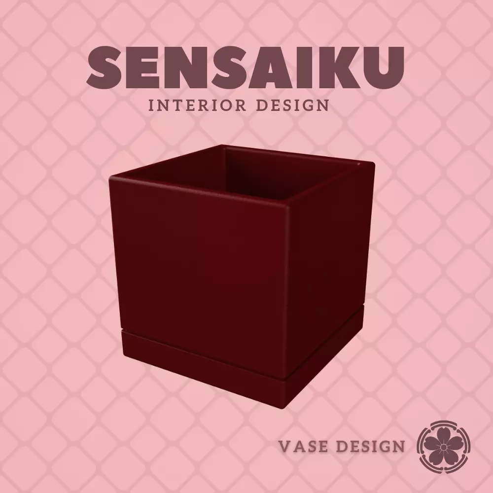 59 Cube 59 Custom Vase Design - Ikebana Home Decoration 3D print model