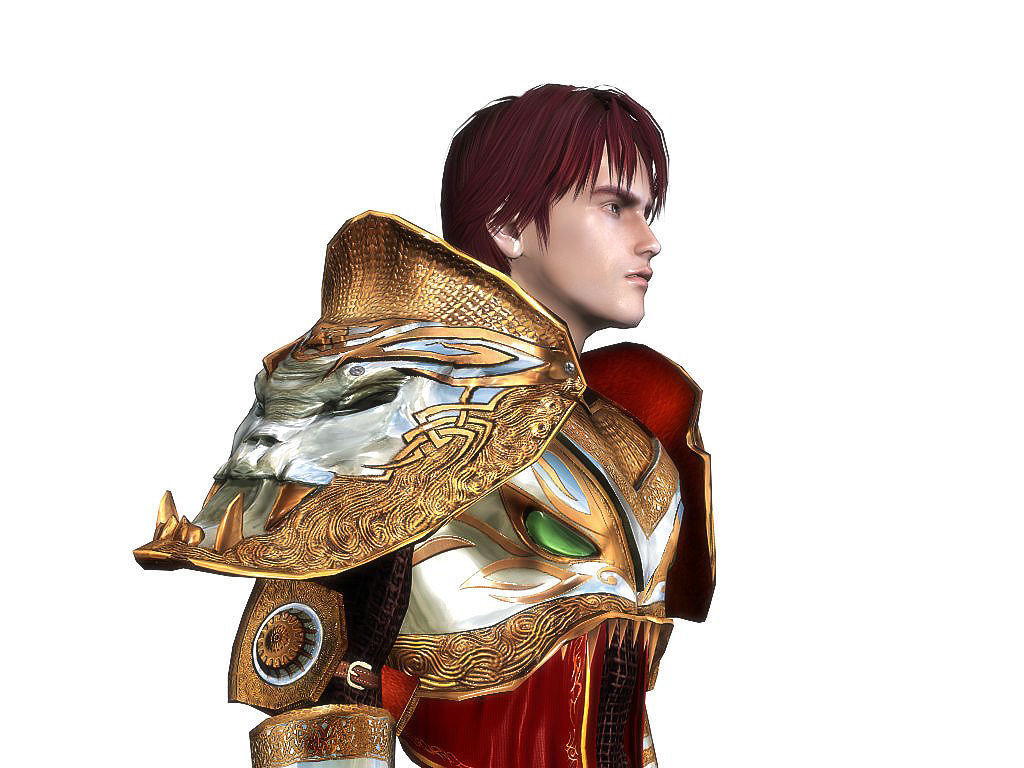 3Dfoin - Royal Knight Low-poly 3D model_11