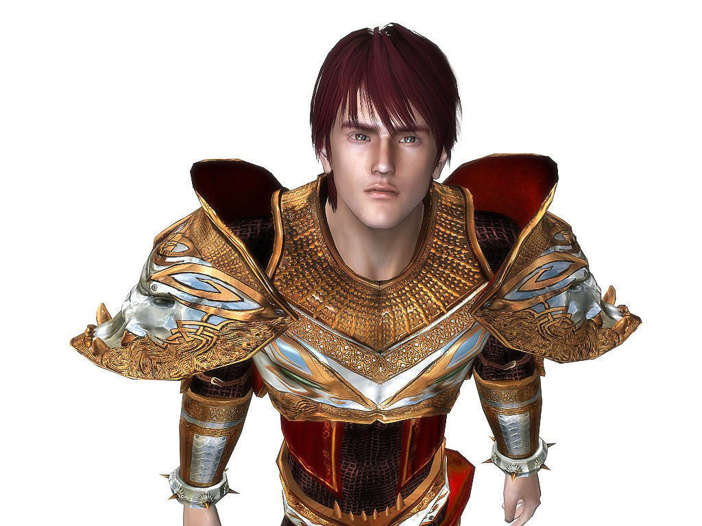 3Dfoin - Royal Knight Low-poly 3D model_10