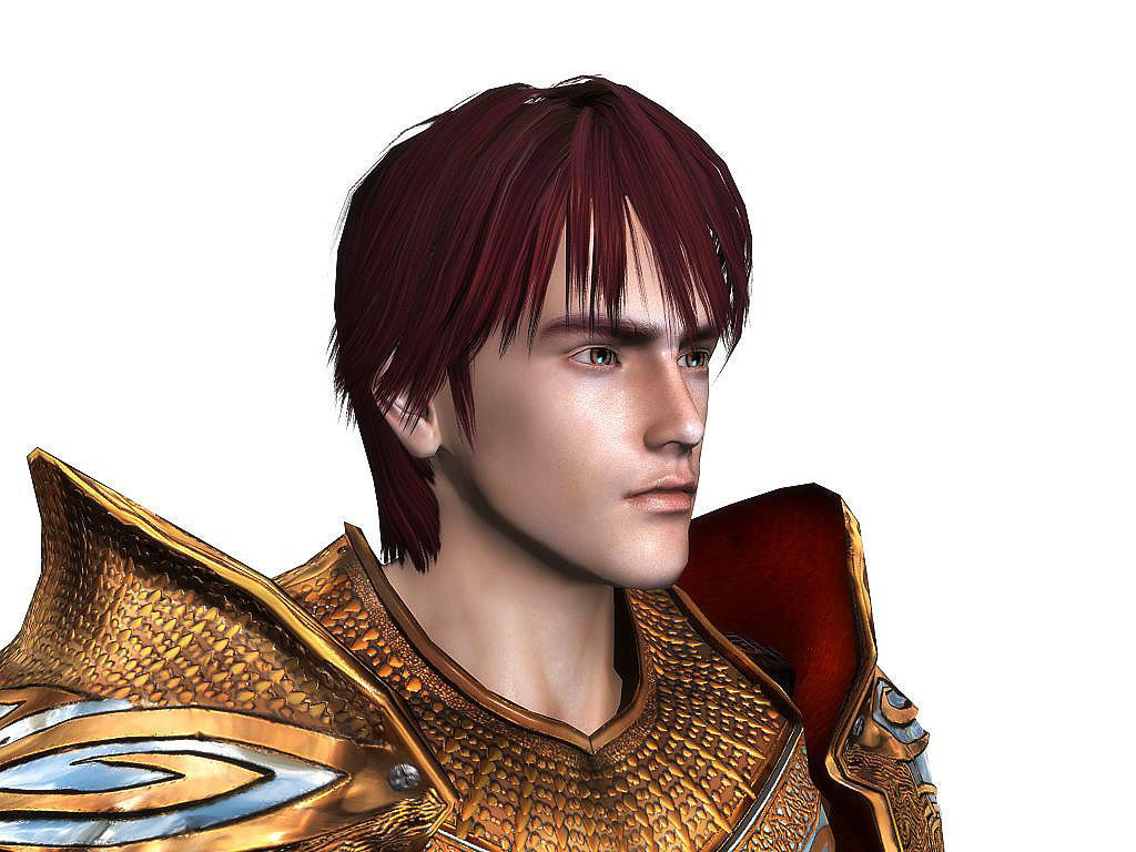 3Dfoin - Royal Knight Low-poly 3D model_13