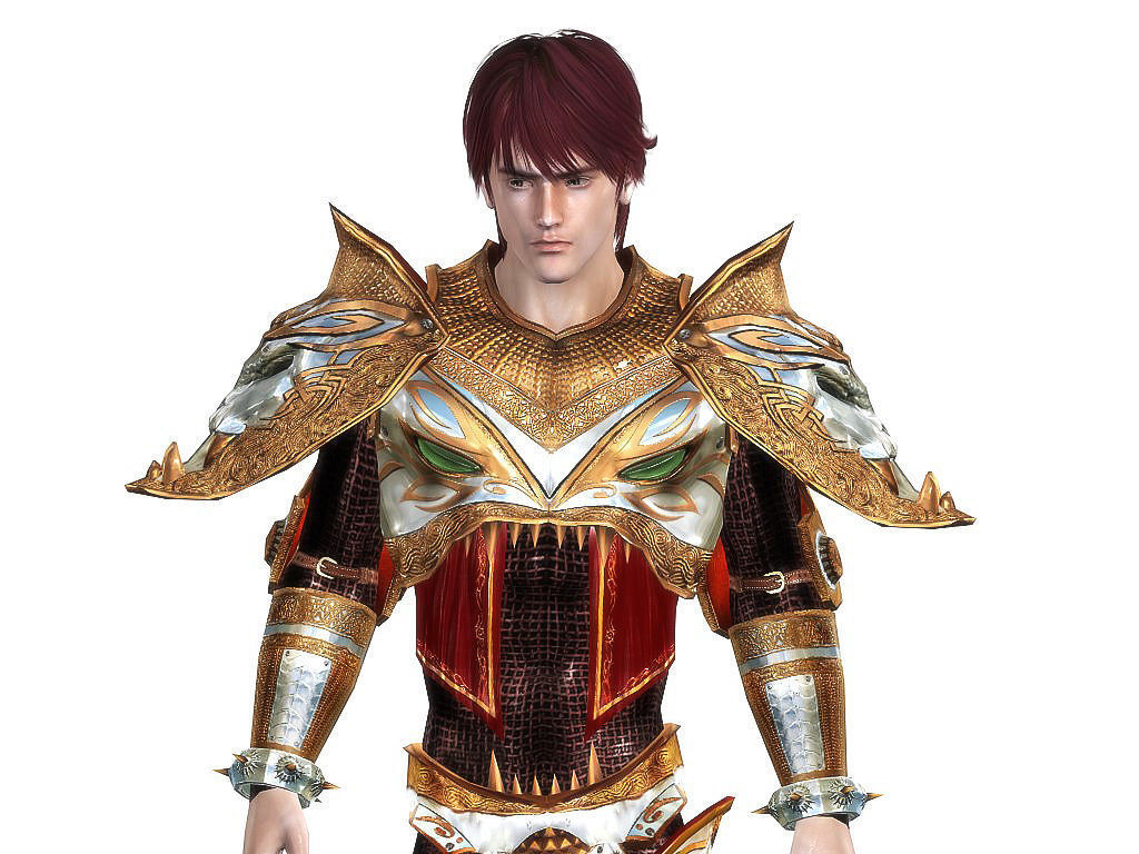 3Dfoin - Royal Knight Low-poly 3D model_9