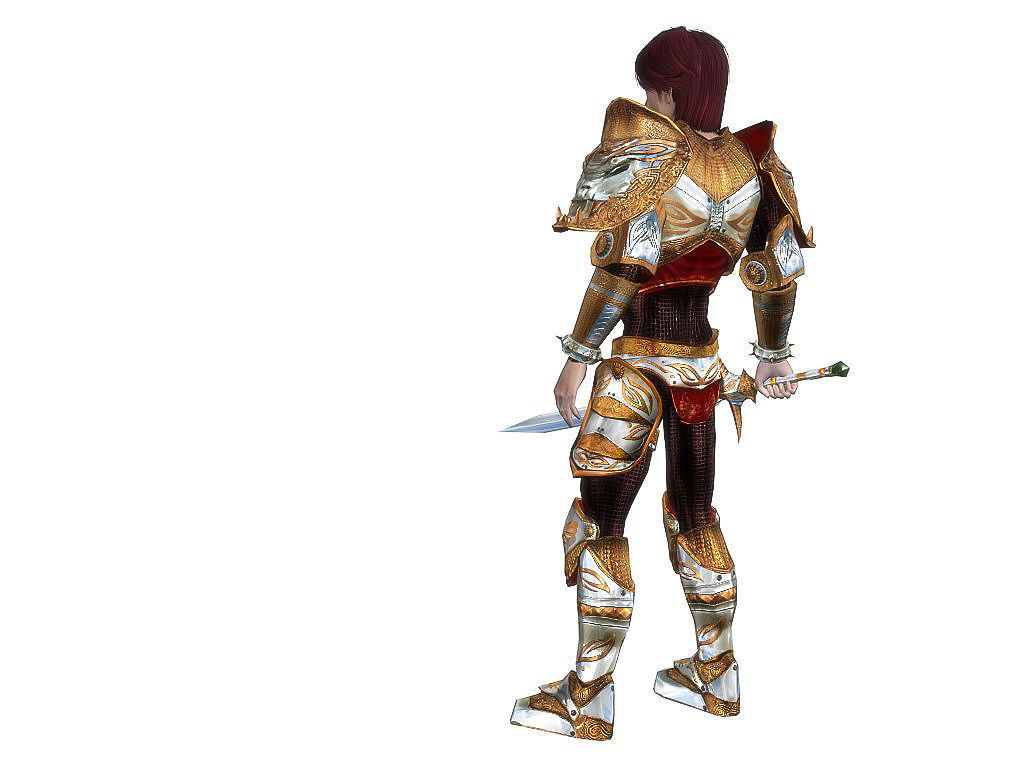 3Dfoin - Royal Knight Low-poly 3D model_3