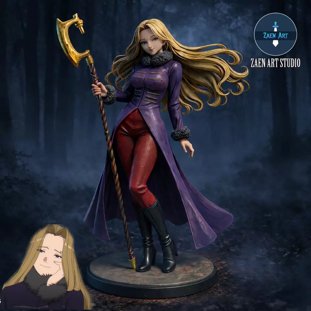 METHODE SOUSOU NO FRIEREN 3D STL - Zaen Art Studio 3D print model