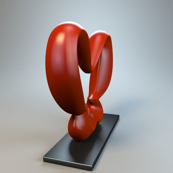 Abstract Figure m01 P 3D print model_3