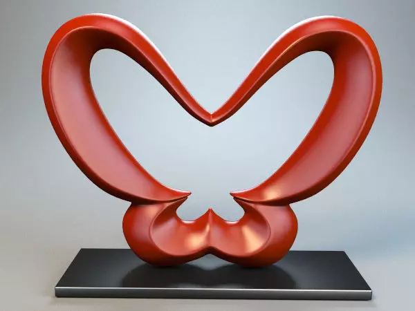 Abstract Figure m01 P 3D print model_0