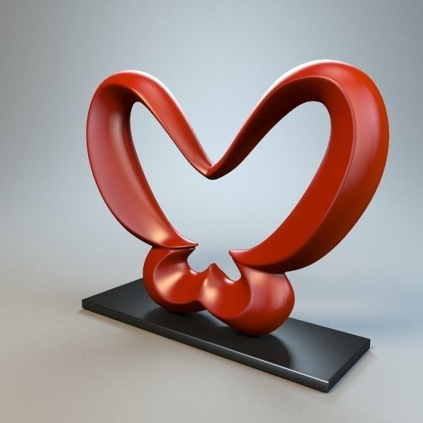 Abstract Figure m01 P 3D print model_4