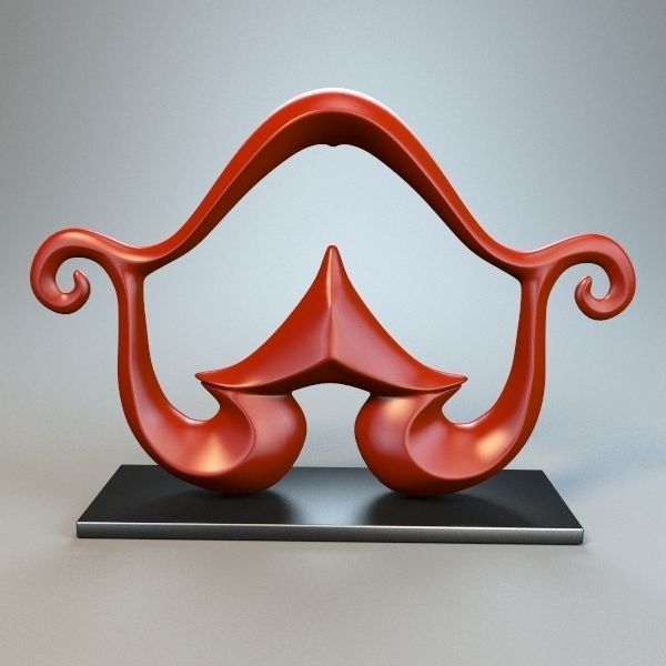 Abstract Figure m03 P 3D print model_5